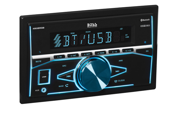  480BRGB / D-DIN Mech-less Multimedia Bluetooth